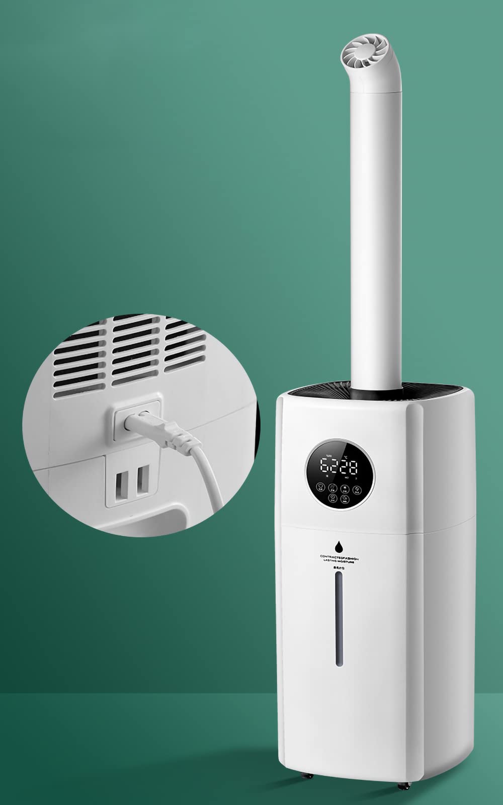 Humidificadores Inteligente Control Remoto Actualización Humidificador Industrial Gran Capacidad Multifuncional Hogar Comercial Supermercado Vegetales，