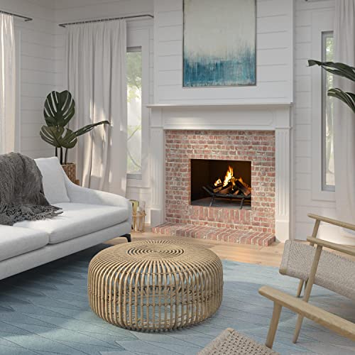 Image of Pearl Mantels ARYB48520 Furniture for Your Fireplace, Premium Grade A MDF White Mantel Surround, Crisp White Paint, Interior Opening 48 inch W x 42 inch H