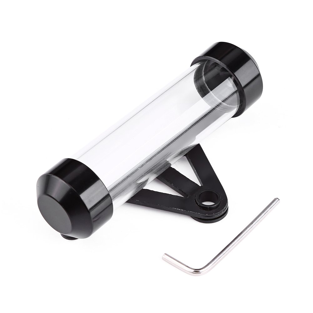 Keenso - Tubo de disco fiscal universal para motocicleta, marco cilíndrico impermeable