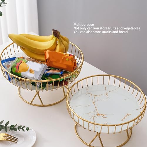 Frutero de metal ventilado para evitar que la fruta se estropee 3