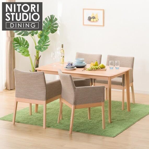 Amazon｜ニトリ ダイニングテーブル Nコレクション T-01 135 