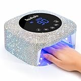 Lavinda UV LED Nail Lamp, 54W Rechargeable Cordless Nail Lamp Nail Dryer Gel Polish UV Nail Light...