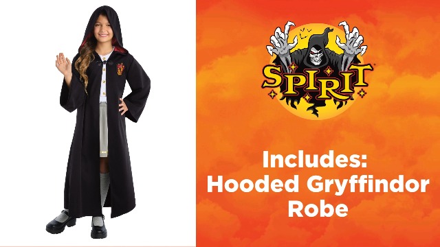Amazon.com: Spirit Halloween Harry Potter Kids Gryffindoor Robe