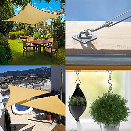 CTForest 8 Pezzi Anelli di Gancio Ancoraggio