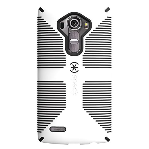 Speck Products Candyshell Grip Cell Phone Case for LG G4 - White/Black