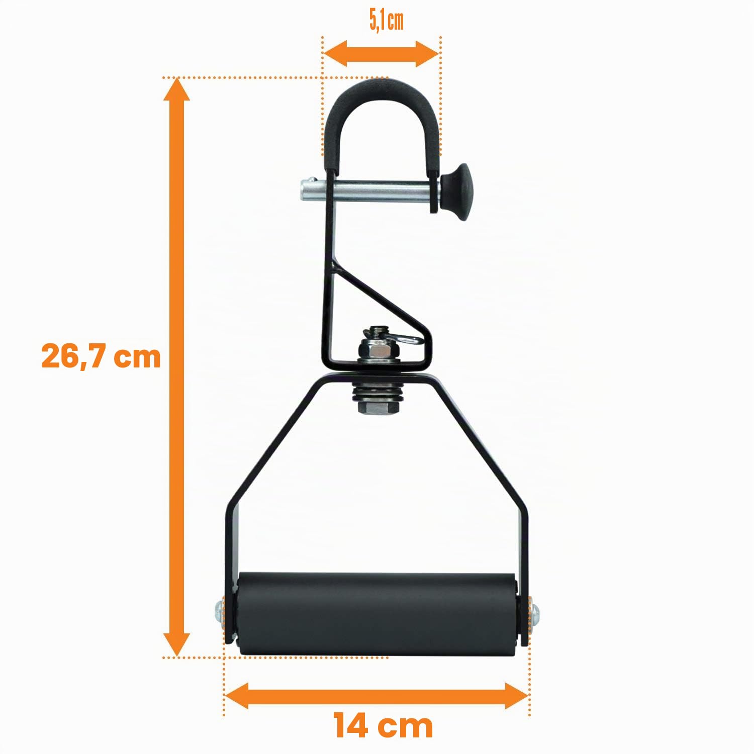 Yes4All Barre de traction murale – Barre de traction murale multifonctionnelle pour la maison, la salle de sport, l'entraînement de la force