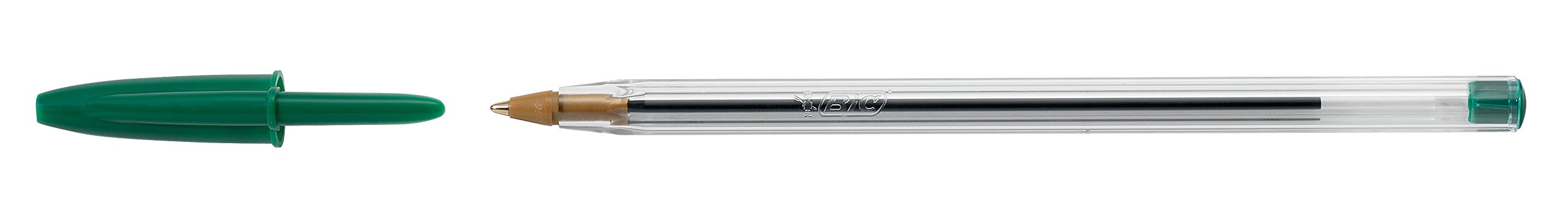 BIC CRISTALBIC Cristal Medium, Green, 0.4 MM