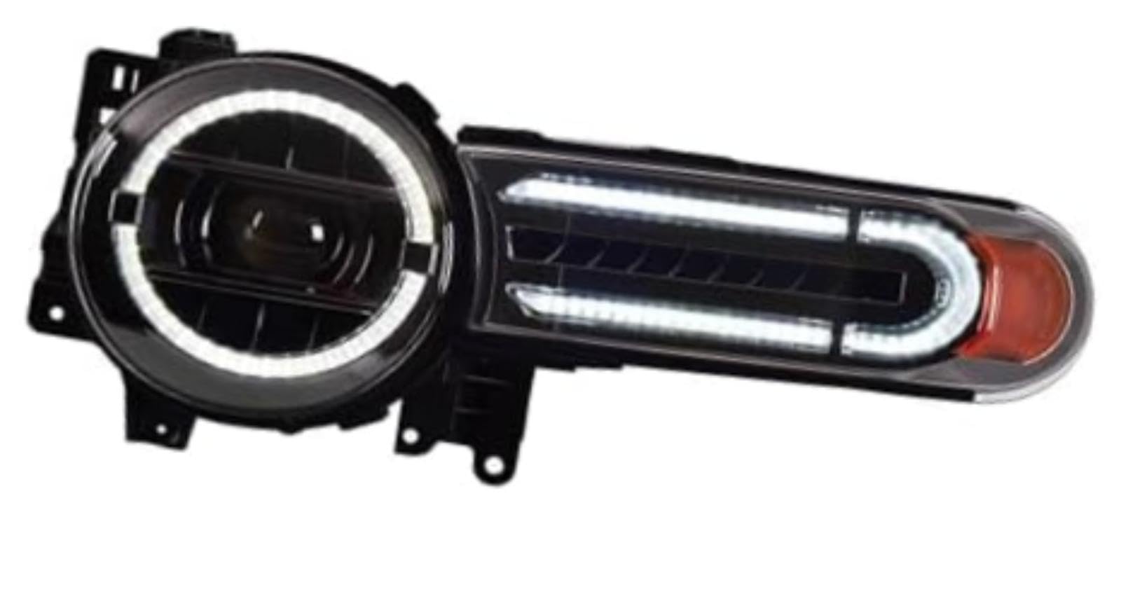 Dla TOYOTA, dla Fj, dla Cruiser 2007-2020 Montaż reflektorów Światła do jazdy dziennej Streamer Włącz przednie lampy Reflektor Sygnał świetlny Lampka kontrolna lusterka bocznego Lampka