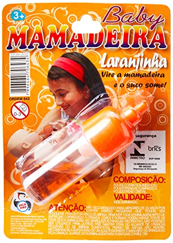 Baby Mamadeira Laranjinha Brinquedos Pica Pau