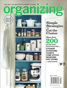 Single Issue Magazine THE BEST OF MARTHA STEWART LIVING ORGANIZING MAGAZINE 2012 [Single Issue] Book