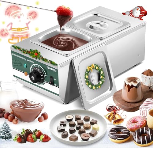 Huanyu チョコレート溶融機 2個ポット