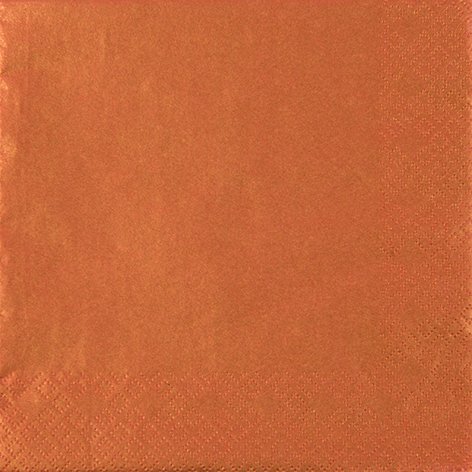 20 Serviettes Plain Copper / Pearl / plain timeless / 33 x 33 CM