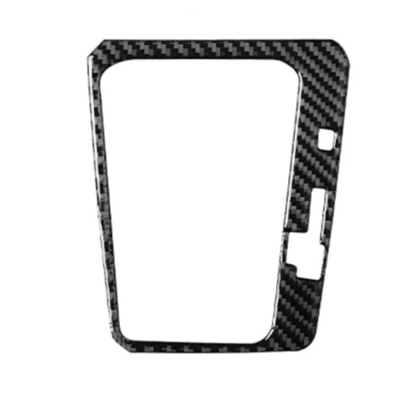 Interior Trim for Passat for Variant​ for Estate B8 B8.5 2016 2017 2018 2019 2020 2021 2022 2023 Real Soft Carbon Fiber Sticker Car Gear Shift Trim Auto Central Inner(for RHD Black Carbon)