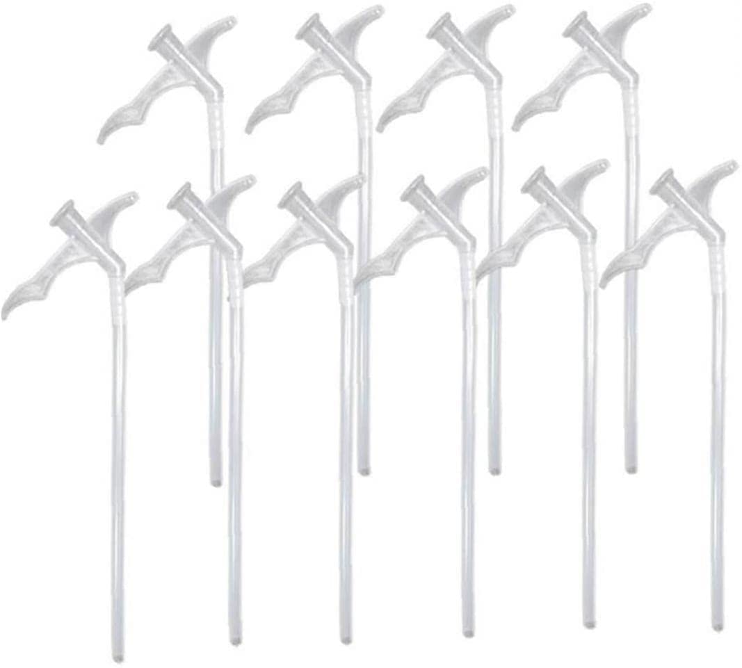 U-K Attractive Expanding Foam Nozzles 10Pcs Spray Foam Replacement Tube for DIY Spraying as shown