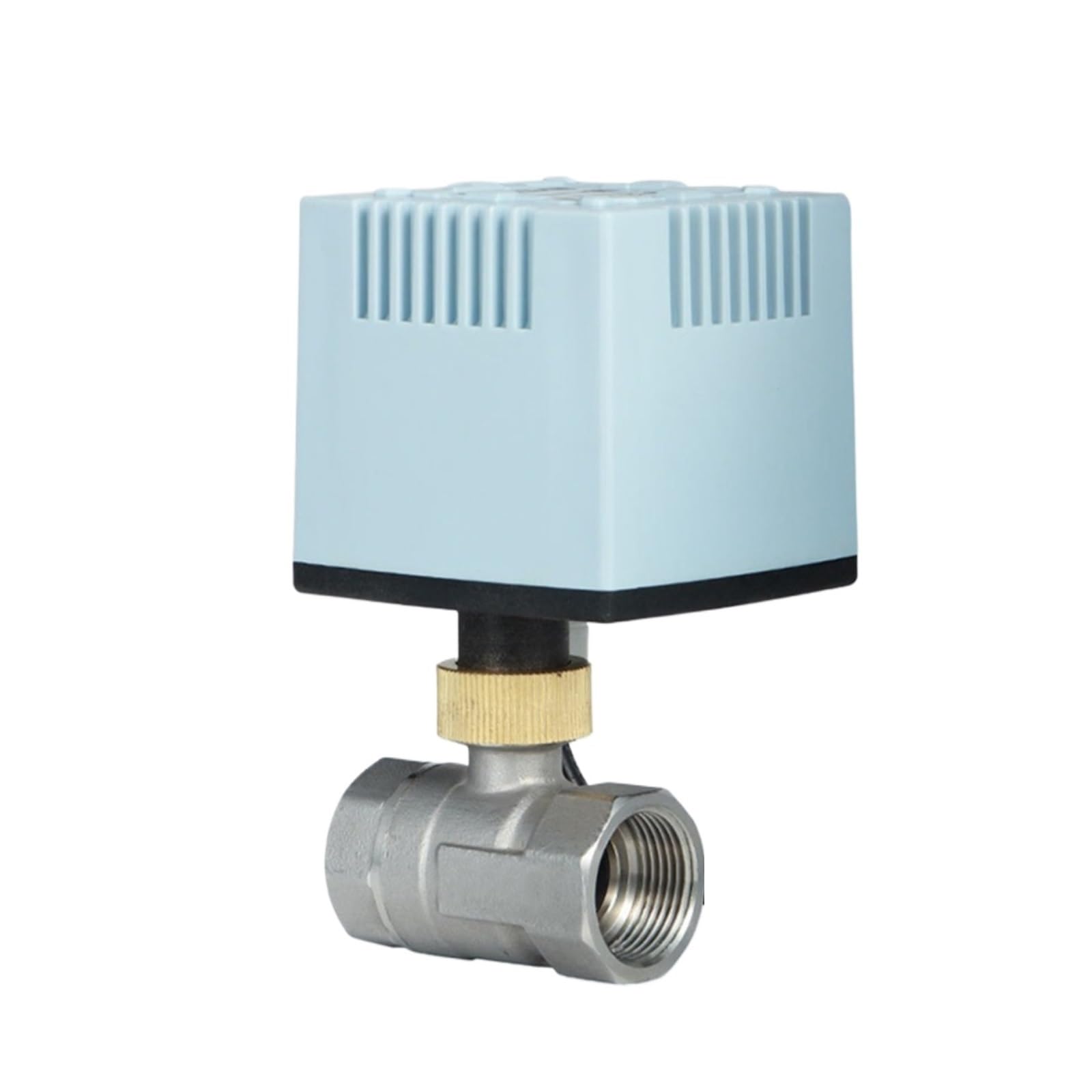 Válvula de bola de acero inoxidable DN25 con actuador de 3 cables y protección IP67