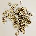 Gazechimp 100pcs Adornos Decorativos de Madera 0-9 Números árabes para Colección de...