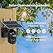 Xega 3G/4G LTE Überwachungskamera Aussen mit SIM Karte Kabellos Solar PTZ IP Kamera Outdoor mit 2K Farb-Nachtsicht 355°/95° Schwenkbar TF-Kartenslot PIR Erkennung 2-Wege-Audio IP66 Wasserdicht