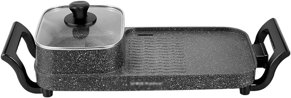 Olla Eléctrica YYDS Hot Pot 2L Shabu Shabu Barbacoa Negra