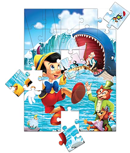 Image of Pinocchio - 30 Piece Jigsaw Puzzle with Free Reading Book