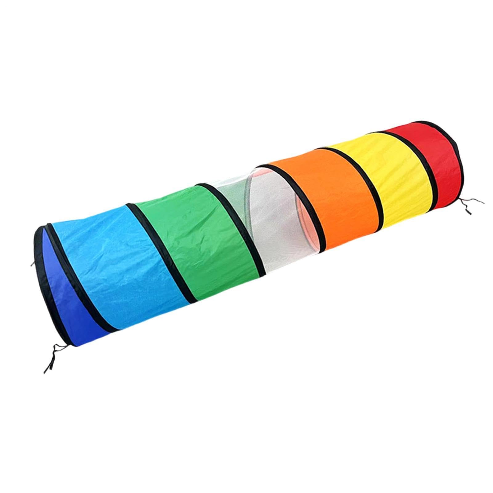 Kriechtunnel Krabbeltunnel für Kleinkinder | Tunnelzelt für und Mädchen für Wohnzimmer, Schlafzimmer, Garten, Camping, , Indoor, Outdoor, Spielzimmer