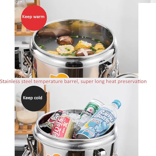Dispensador de bebidas de 15 litros aislado para disfrutar de café caliente en cualquier picnic 4