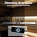 Pandery COB LED Strip,LED Strip Lights 5M/16.4ft,Touch Dimmable LED Strips,CRI90+,2700K Warm White cob led,1600LEDs,24V LED Tape Lights,Indoor for Bedroom, Kitchen, TV, Mirror,Cabinet