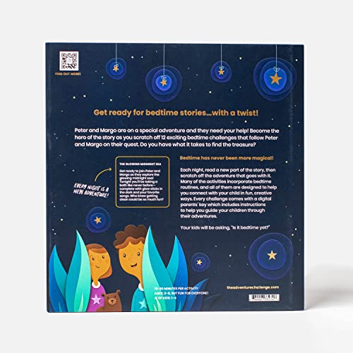 The Adventure Challenge Bedtime Adventures, Includes 12 Exciting Bedtime Challenges, Bedtime Story Book For Kids & Toddlers, Engaging Book For Parents & Children #TOP3