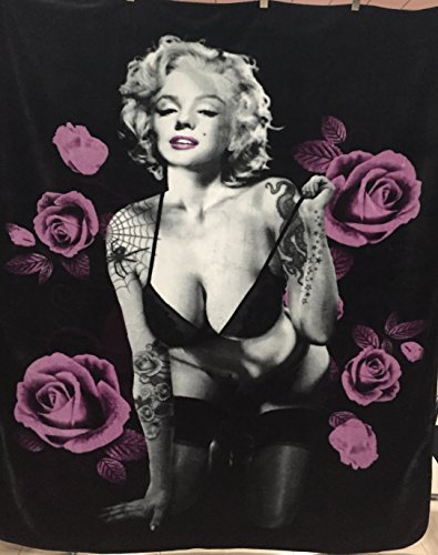 Nu Trendz Marilyn Monroe Blanket Throw For Sofa Couch Bed, Fleece Throw Blanket Couch Plush Fuzzy Cozy Soft Blankets And Throws For Background Travel Gift Home Decoratev,Queen #TOP1