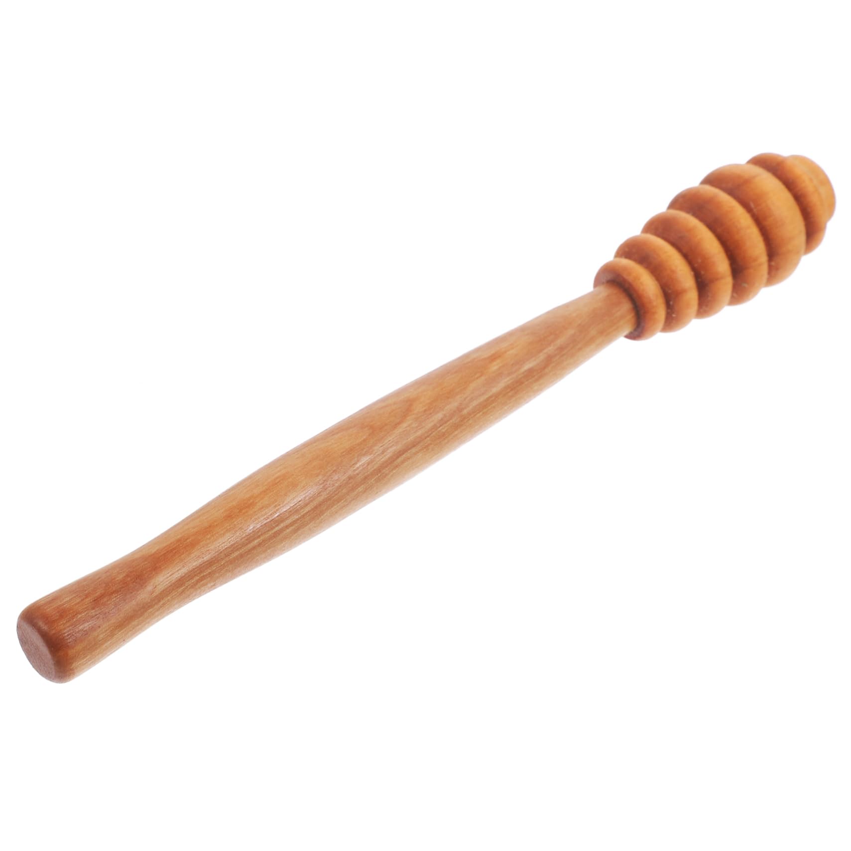 Luxshiny Natural Wood Honey Stirrer Stick 1pc Stirring Rod for Honey Syrup and Jam