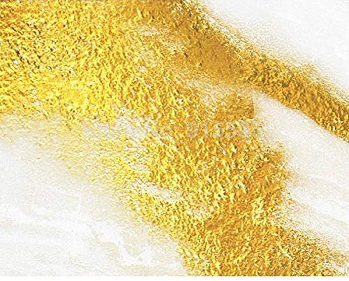 Peinture murale luxe effet marbre 3D relief or pour salon - 4