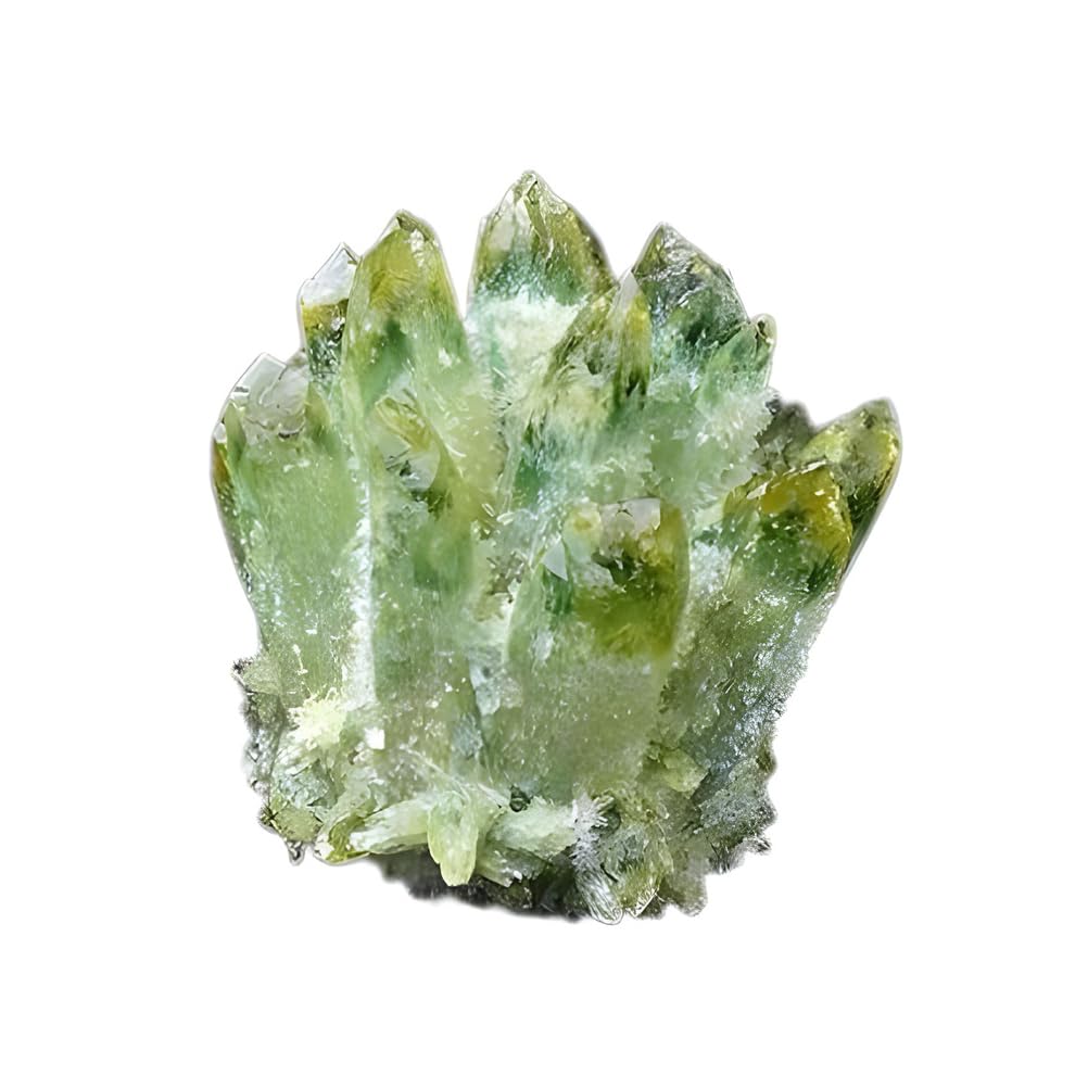 Ylquxeuv One Color Quartz Cluster Ornament, Crystal, Raw Stone, Purification, Feng Shui, | Power, Interior Decoration, Birthstone, Gift, Present,600G