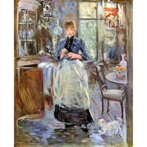Impression sur toile Morisot grand format 76x101 cm pour décoration murale
