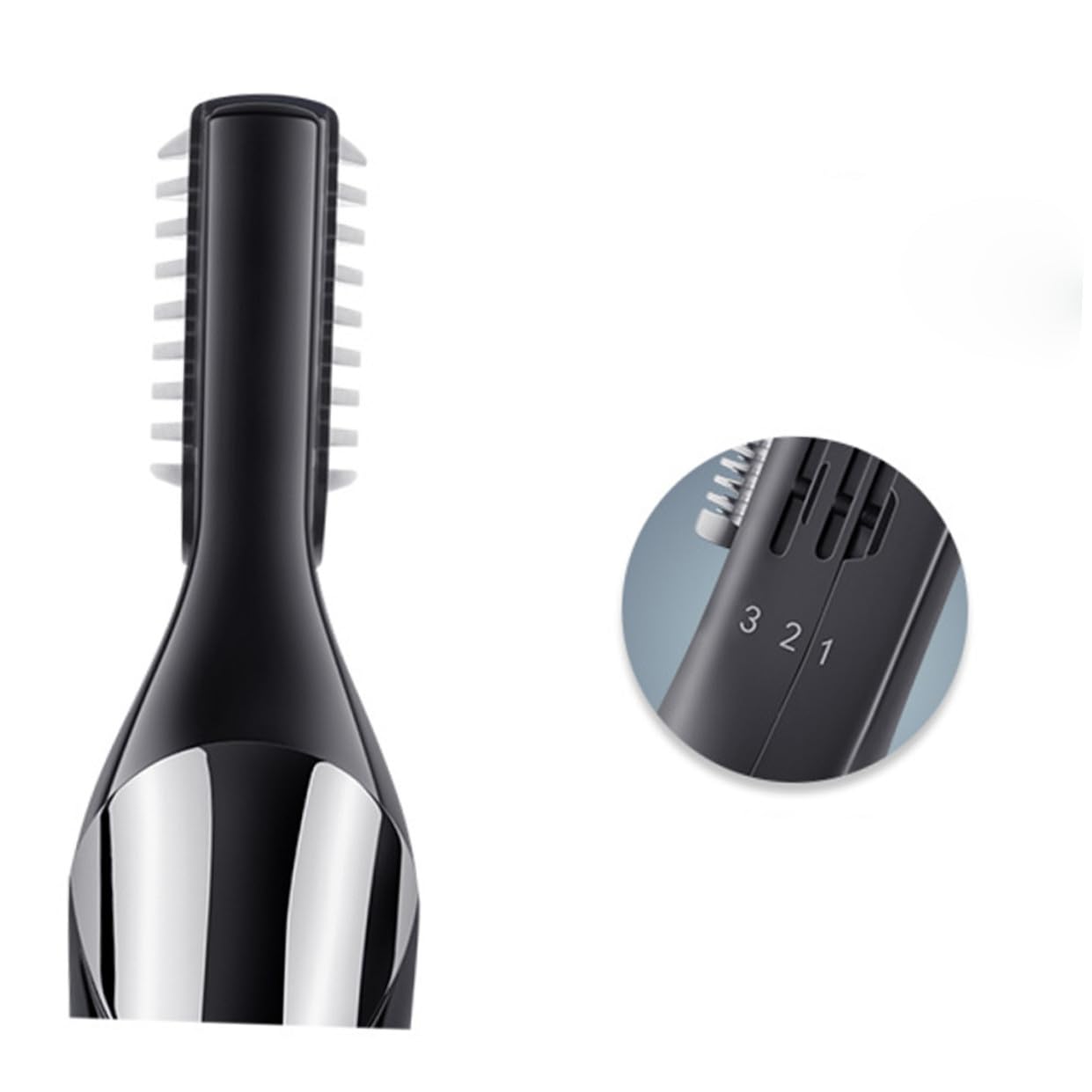 Macchinetta Chioma Uomo Elettrica Ricaricabile USB Abs Nera