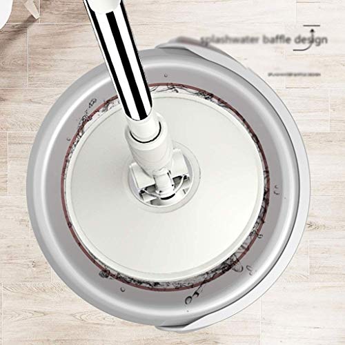 Ensembles combinés de vadrouille inox et seau baril unique - 4