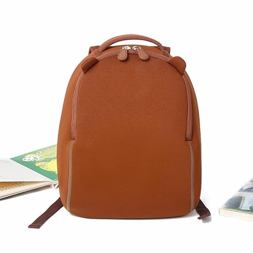 Asge - Zaino da scuola per bambini, impermeabile, morbido e carino, per la scuola e l'apprendimento degli studenti, Marrone, no, No Asge - Zaino da scuola per bambini, impermeabile, morbido e carino, per la scuola e l'apprendimento degli studenti, Marrone, no, No