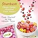 Chewy Fruit Candy - Individually Wrapped 1.5LB Assorted Fruit Flavors Made with Real Juice - Gluten-Free Treat for Valentine’s Day, Easter, Snacking & Sharing, Candy Bowls, Parties & More (FaveReds)
