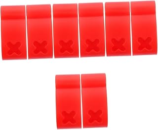 Homoyoyo Suporte De Disco De Plástico Com Fivela 8 Peças Suporte De Disco Esportivo Compacto Braçadeira De Disco Pequena Braçadeira De Disco De Uso Diário Brinquedos Esportivos