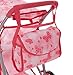 Dolls To Play Baby Doll Stroller Jogger Style 3 Wheels Toy Play, Girls with Canopy and Basket Buggy Carriage for Kids, My First Jogging Pram Heavy Duty - 21 Inch - Pink