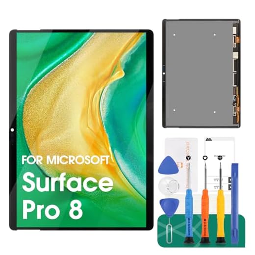 for Microsoft Surface Pro 8 Screen Replacement for Microsoft Surface Pro 8 LCD Display Touch Screen Digitizer Replacment Assembly Repari Parts