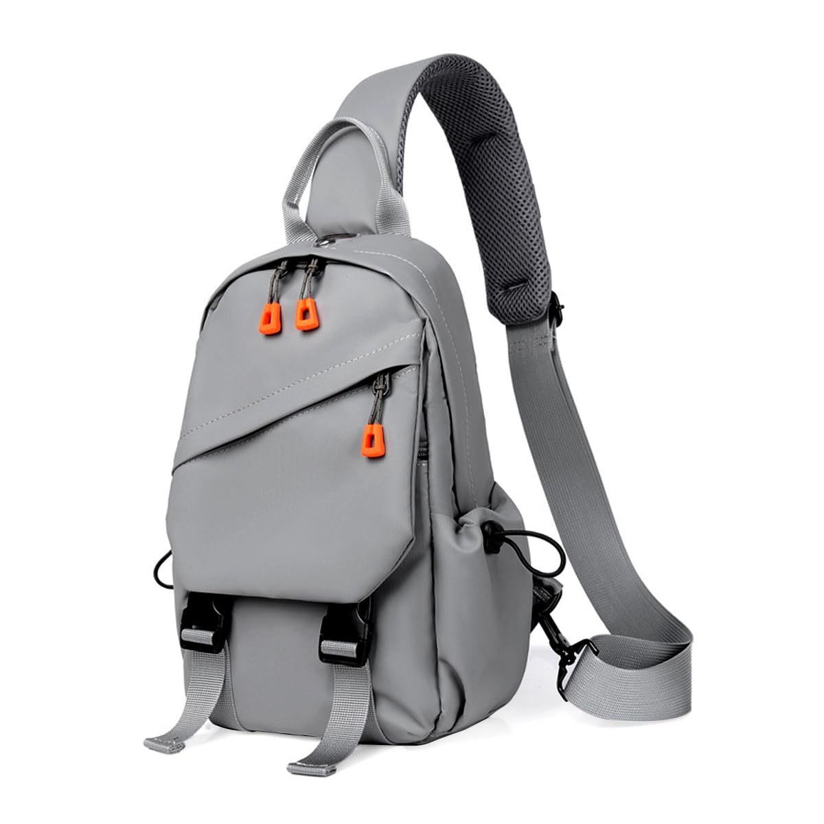Mini Sling Bag for Men Anti Theft Crossbody Reversible Nylon Chest Bag Fanny Pack for Travel-image-13