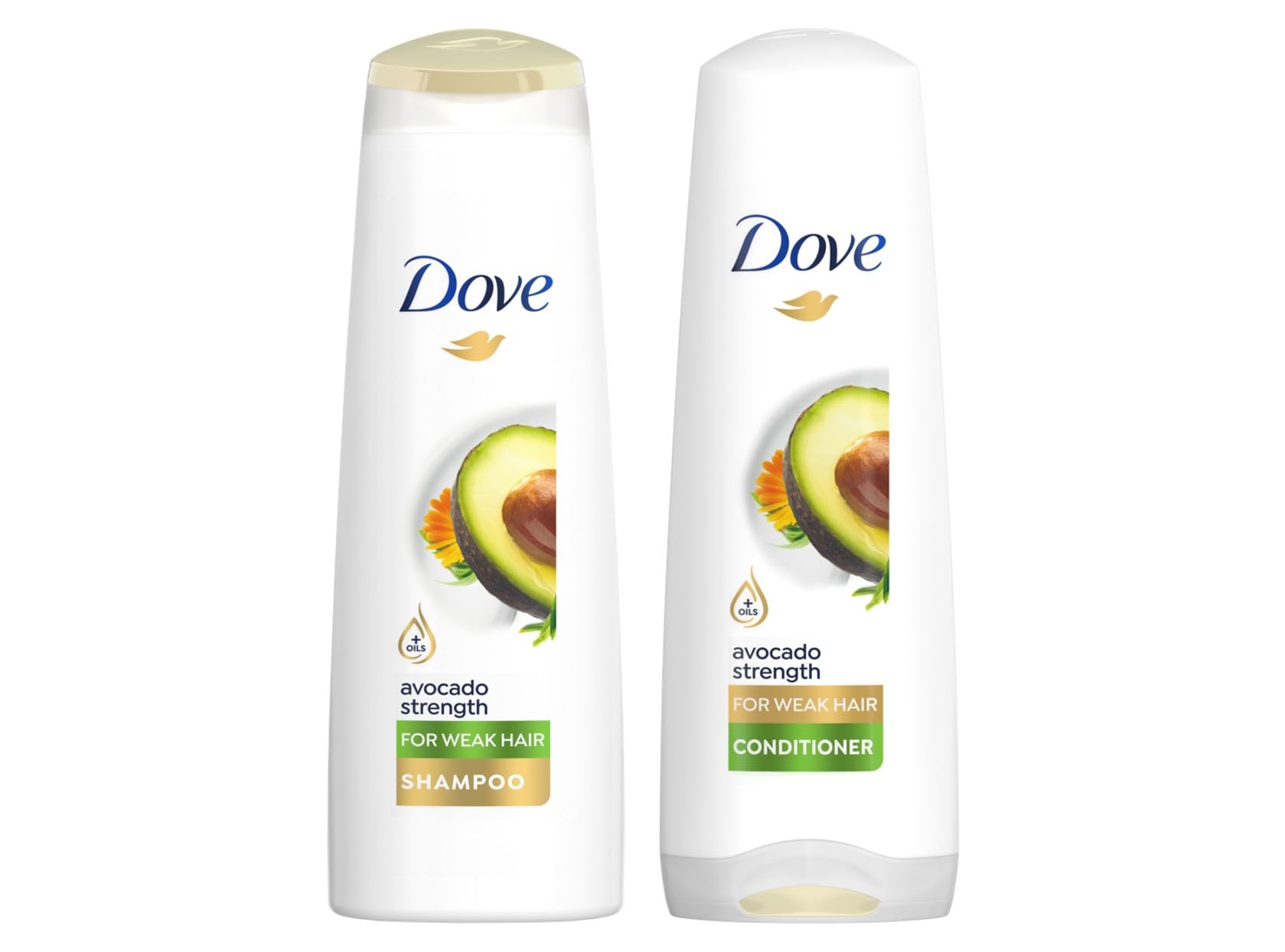 Strengthening Ritual Shampoo Avocado Oil and Calendula Extract, 400 ml + Conditioner, 350 ml