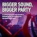 Klipsch Gig XXL, Black - Portable Wireless Bluetooth Speaker - Multiple Color Modes - Bass Boost - Two 6.5
