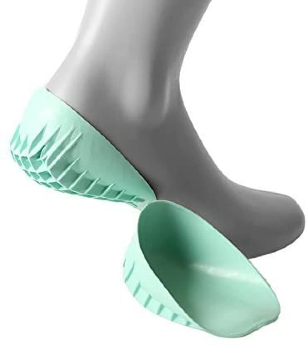 Pedimend Shock-Absorbing Heel Shells (One Pair) - Prevent Achilles Tenditis - Arch Support / Tibia Splints - Tibialis Posterior Syndrome, Achilles Tear Pain, Heel Pain, Heel Spur, Tibial Stress Breaks