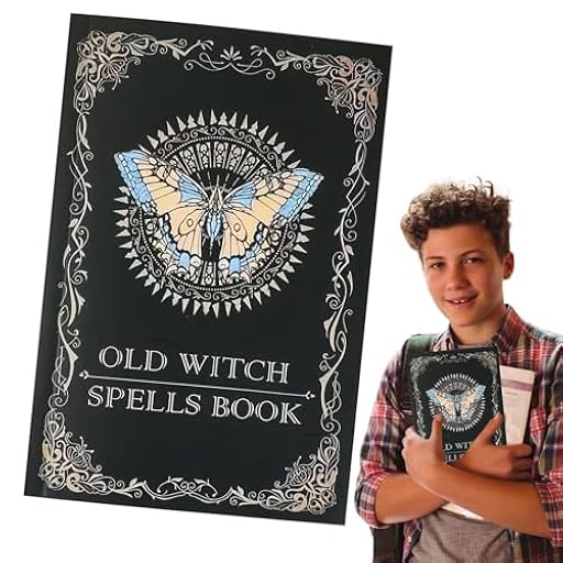 Genérico Libro De Hechizos Antiguo – Cuaderno Vintage De Hechizos, Diario De Suministros De Vintage, Cuaderno De Decoración Wiccan, Folleto De Diario Histórico, Accesorio Para Hombres Y Mujeres, D | Ya disponible en tu tienda friki favorita! En mundofriki.es!