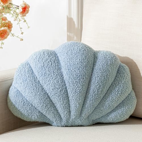 XIAIJIA Blue Seashell Pillow