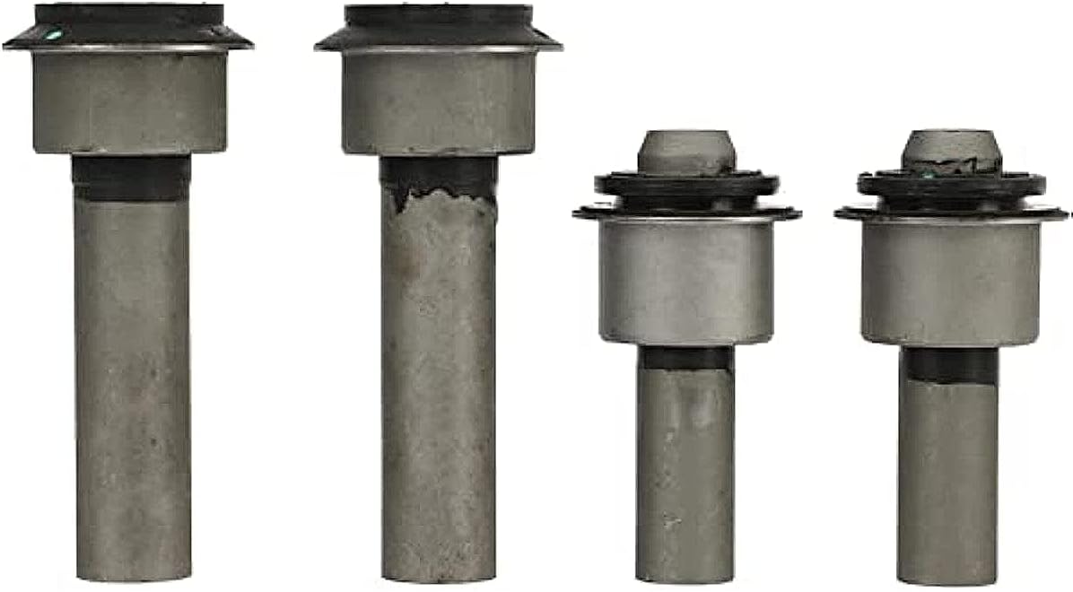 Upgrade Your Car's Performance with Our Premium Carbon Fiber Bushing Kit - 4Pcs Engine Subframe Bushing 54466 JD000 Replacement for Ju*ke F15 2011-2015