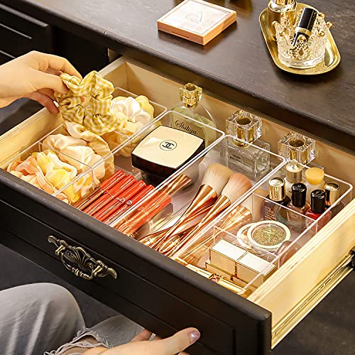 Image of JessLab Bundle-2 Items: 3 Cube Sections Acrylic Organizer and 28 Slots Lipstick Organizers