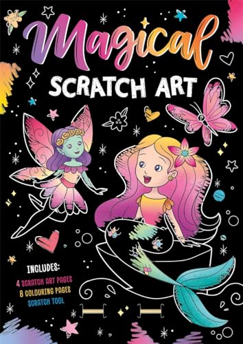 Magical Scratch Art (With Rainbow Scratch Art And Colouring Pages!)
