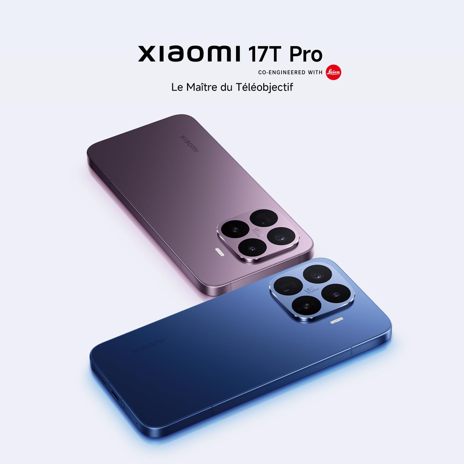 XIAOMI 17T Pro Smartphone 12 Go + 1 to Téléobjectif Leica x5 - Noir | Écran 6,83 pouces 144Hz, batterie 7000mAh, 5G, HyperCharge 100W, 1 an de garantie supplémentaire