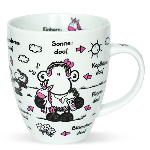 Sheepworld 45139 Taza «Ohne Schwester ist alles doof.» - Imagen 3